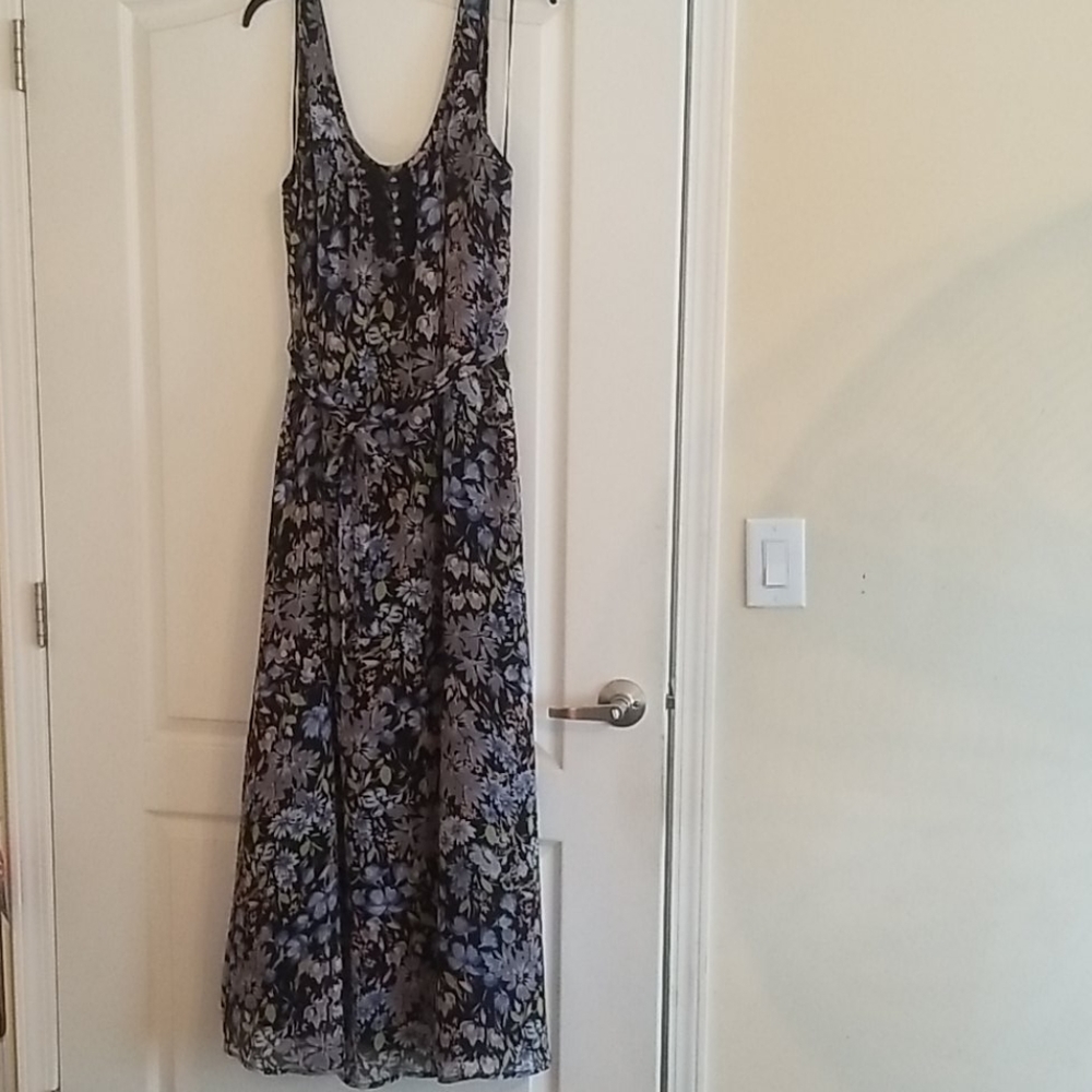 Lauren Conrad Floor Length Size 16 Floral Maxi Dress